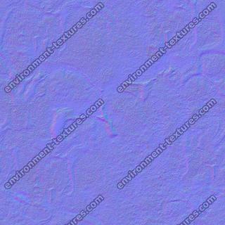 seamless wall plaster normal map 0005